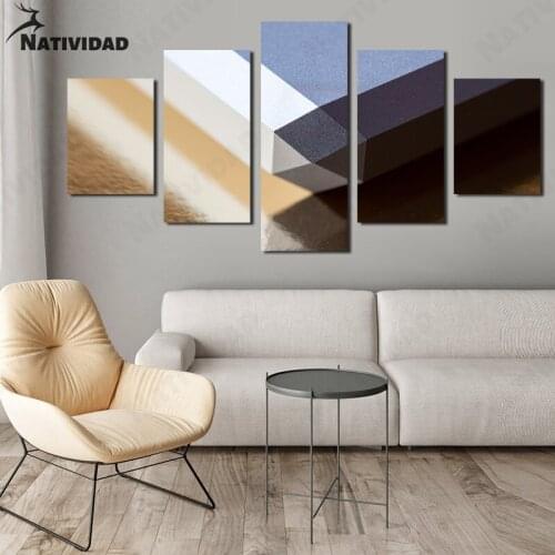 Geometric Graphic Poster Canvas Painting Hd Printing Decoration Poster Modern Bedroom Wall Art Painting Decoration