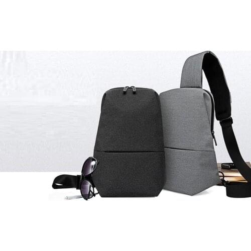 Xiaomi men women Leisure sports shoulder diagonal bag Multifunctional outdoor running sports waterproof Chest bag Belt bag