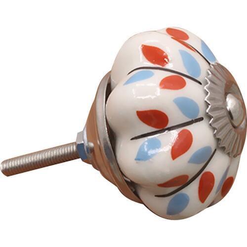 Classical Ceramic Furniture Knob Wardrobe Cabinet Drawer Pull Handles