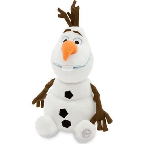 Disney Cute Stuffed Animals Plush Toys 30cm Frozen Olaf Cartoon Animals Toys Snowman Olaf Soft Plush Doll For Children Gift