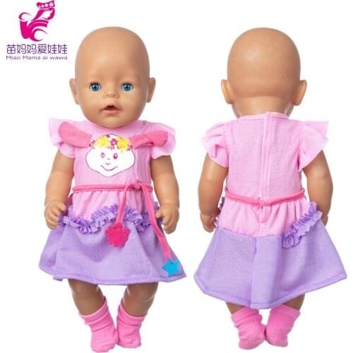 Baby Doll Clothes Dress For 17" Girl Dolls Clothes Toys Clothes Outwear