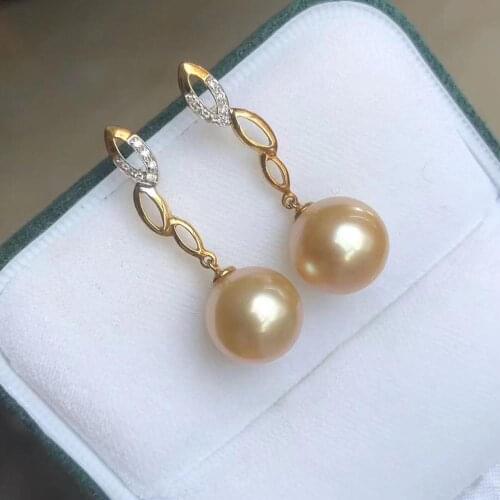 Charm 925 Sterling Silver Earrings Base Mountings Jewelry Parts Fittings Accessories for Pearls Beads Stones Agate Jade Crystal