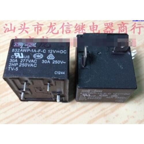 Relays 832AWP-1A-F-C 12VDC T91