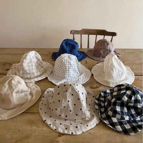 Baby Hat Summer Boys and girls fishermans Hat Baby lace thin sunscreen hat kids hats girl hats kids