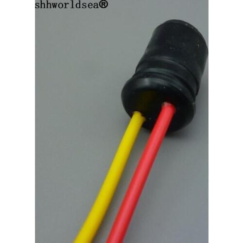 Shhworldsea 1pcs LED T10 socket T10 Soft bulb holder adapters cable LED bulb socket W5W LED plug-in T10 LED bulb holder rubber