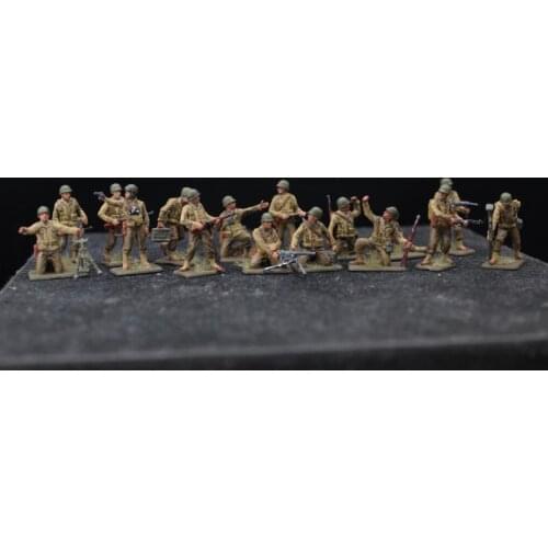 Super mini pvc figure 1: 72 European Crusades in the Middle Ages 15pcs/set painted finished product