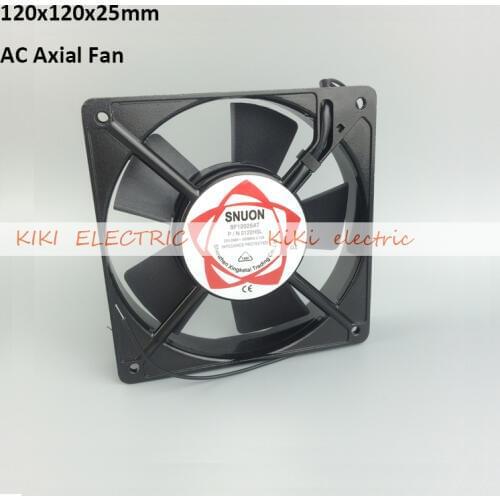 Electronic Fan 2pcs/lot Sleeve bearing type 120 series Axial Airflow Fan 120*120*25mm AC220v Cooler Fan for Industrial XF1222ASH