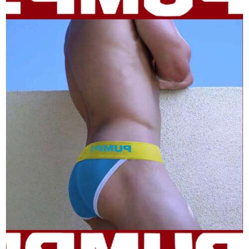 1Pcs Cotton Soft Mens Briefs Underpants Shorts Hot Sale Underpants Sexy Gay Mans Underwear Bikini Men Briefs