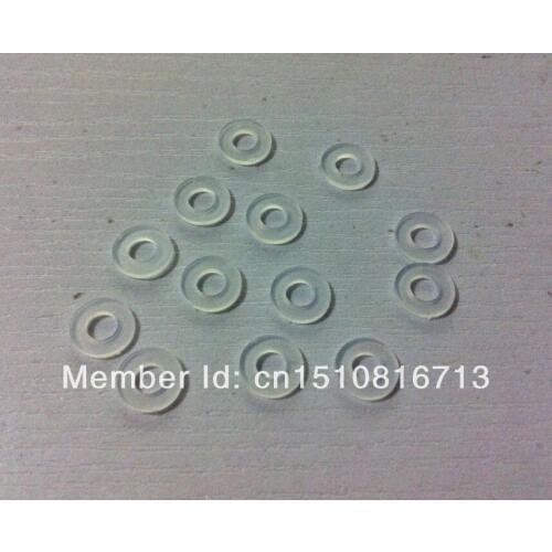 1000pcs Strandard Metric Nylon Flat Thick Washers M5(ID) x 10(OD) x 1mm Thick