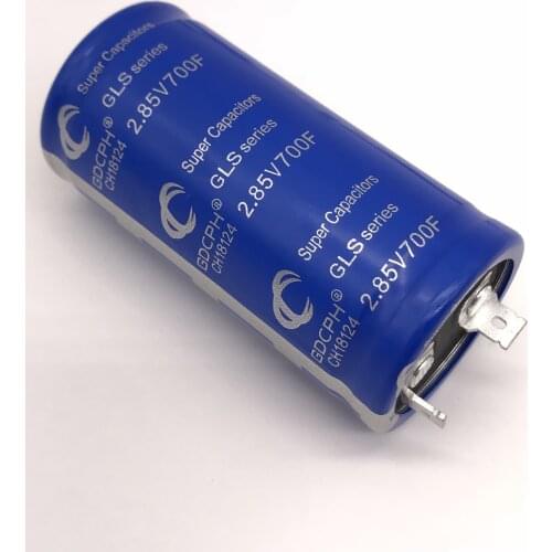 6pcs 2.85V700F GDCPH Farad capacitor 2.85V700F high current can be used as a car module