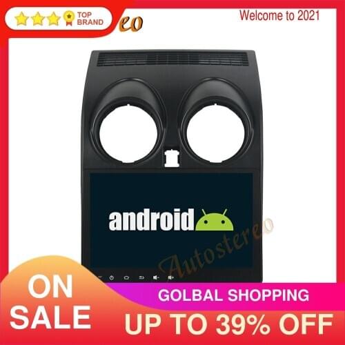 Android 9 Car Head Unit Multimedia Player GPS Navigation For Nissan Qashqai 2008-2014 Auto Radio DSP No DVD Player Tape Recorder