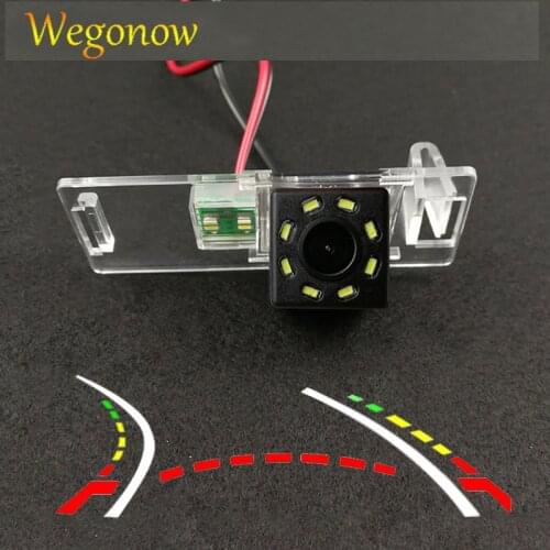 Wireless Car CCD Rear Camera Fisheye 12 led dynamic For Cadillac SRX CTS Buick Lacrosse 2009 2010 2011 2012 GL8 Excelle GT AVEO