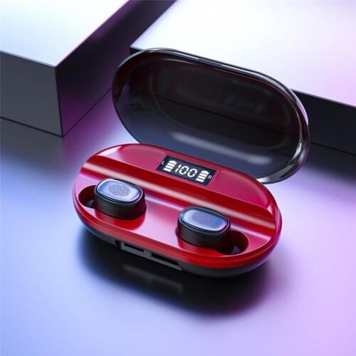 Bluelans TWS-204 Bluetooth 5.0 Wireless Waterproof 9D Stereo Sport Gaming Phone Earphones