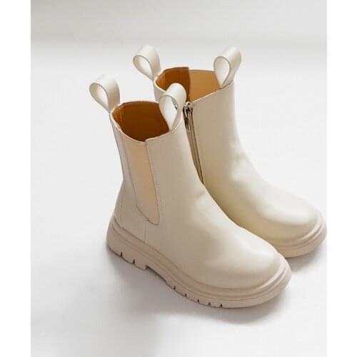 Women Children Chelsea Boots Kids girls Martin Boots Female Casual Autumn Winter PU Shoes Fashion Ins Snow Boots 2020 NEW