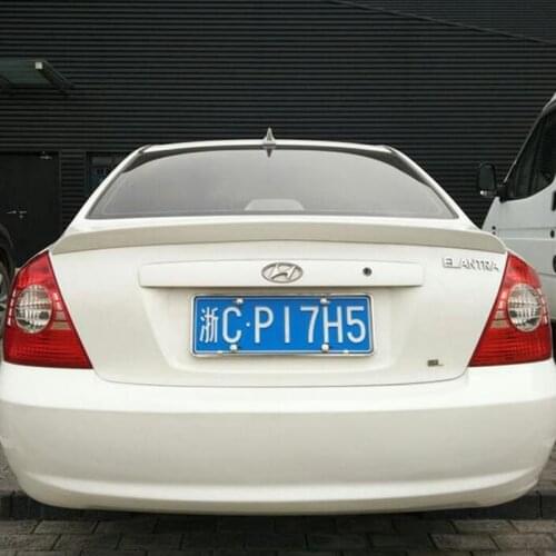 For Hyundai Elantra Spoiler 2003 2004 2005 2006 07 08 09 2010 High Quality ABS Material Car Rear Wing Sport Accessories Body Kit