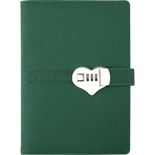 A5 Planner Binder Spiral Notebooks And Journals Password Agenda Office Bussiness Diary With Lock Notebooks School Supplies