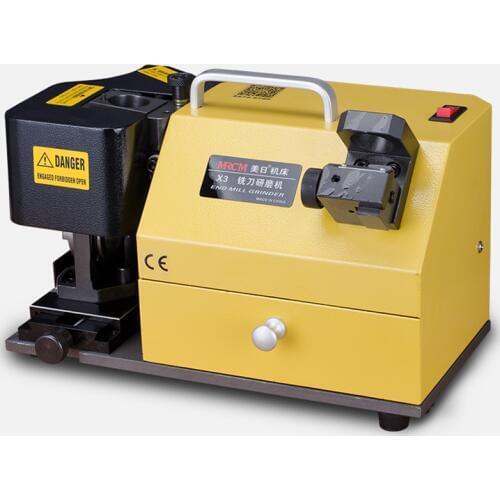 Milling Cutter Grinder Automatic End Milling Cutting Machine Open Side Edge Small High Precision Metal Grinding Machine MR-X3
