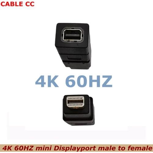 HD DP 4K 60HZ Mini Displayport Male to Female Extension 21-pin Video Adapter for Monitor TV Digital Camera Video Camera