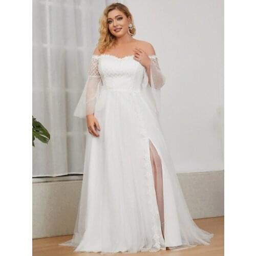 Long Wedding Dresses Hi Shy Bridal China