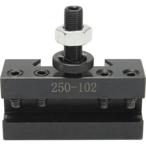 Best 6-12 Inch 2 AXA Boring Turning Quick Change Tool Post Facing Holder 250-102 for CNC Lathe Tool Kit