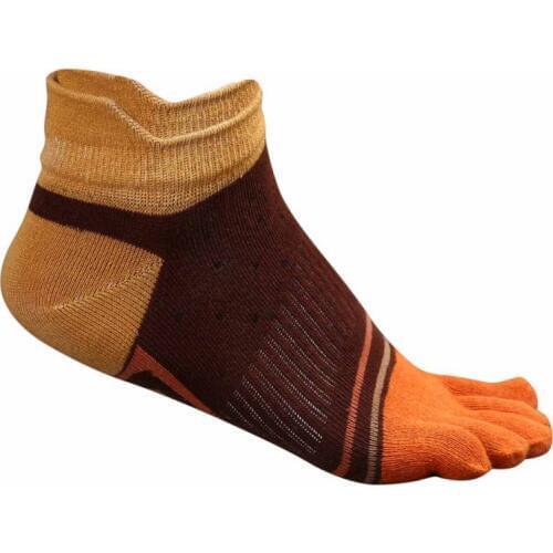 New Brand Five Finger Socks Autumn Warm Cotton Sock Mens Toe Breathable Ankle Sock 5 Styles