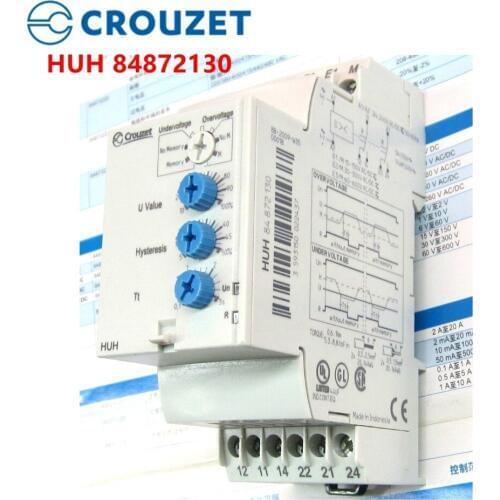 CROUZET TIME RELAY HUH 84872130 24VDC 24-240VAC Brand new and original relay