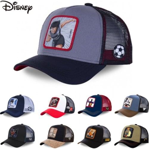 New Brand Anime Captain Tsubasa Snapback Cotton Baseball Cap Men Women Hip Hop Dad Mesh Hat Trucker Hat Dropshipping
