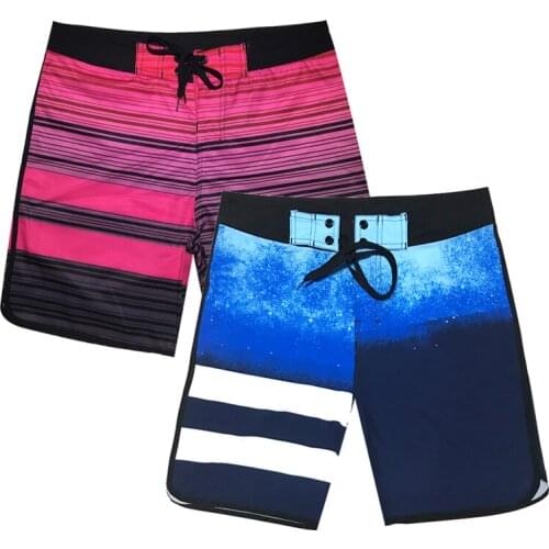 New Men Board Shorts Beachwear Summer Swim Shorts Quick Dry Swimming Galaxy Print Surfing Trunks Bermuda Running Gym Beach Short