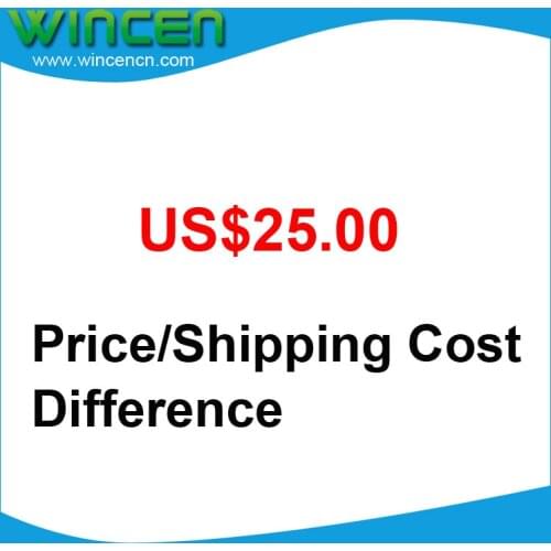 US$25 Price / Shipping Cost Difference Payment