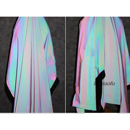 Reflective Fabric Laser Magic Fabric Vibrating decorative dress national costume fabric