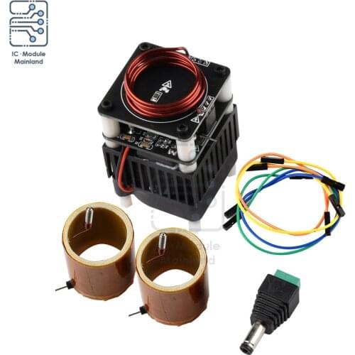 Tesla Coil High Frequency HFSSTC Electronic Candle Plasma Flame DC 36V-48V Technology Experimental Teaching Model