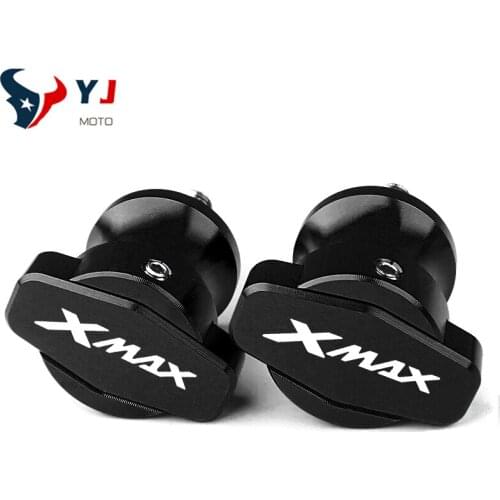 For YAMAHA X MAX XMAX 125 200 250 300 400 X-MAX All Years Motorcycle CNC Accessories Swingarm Spools Stand Slider 6MM Screws