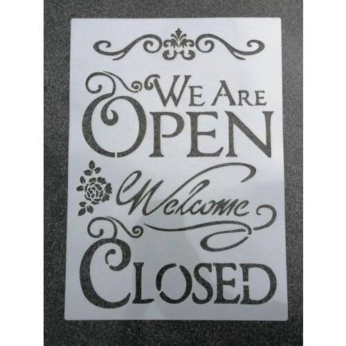 1pc Size A4 DIY Layering Stencils Wall Painting Scrapbook Coloring Embossing Album Decorative Template