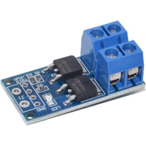 15A 400W MOS FET Trigger Switch Drive Module PWM Regulator Control Panel