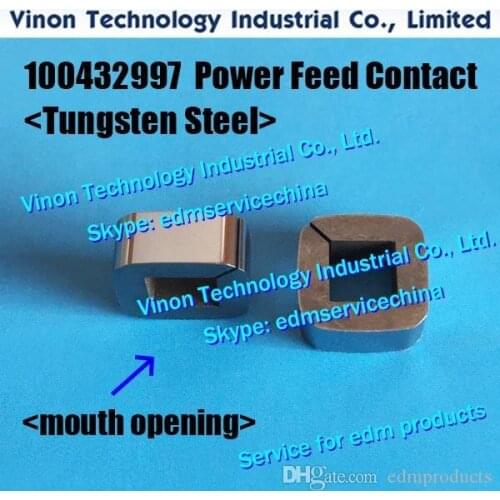 2pcs) edm Power Supply C001 (mouth opening) 100432997 12x12x5mm for Robofil 100,200,400,CUT20,CUT30 100342166, 342.166, 432.997