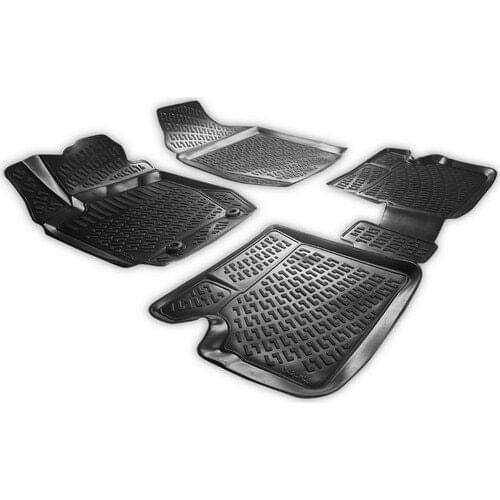 3D Molded Interior Car Floor Mat For Toyota Corolla 2000-2006 3D Pool Mat Black