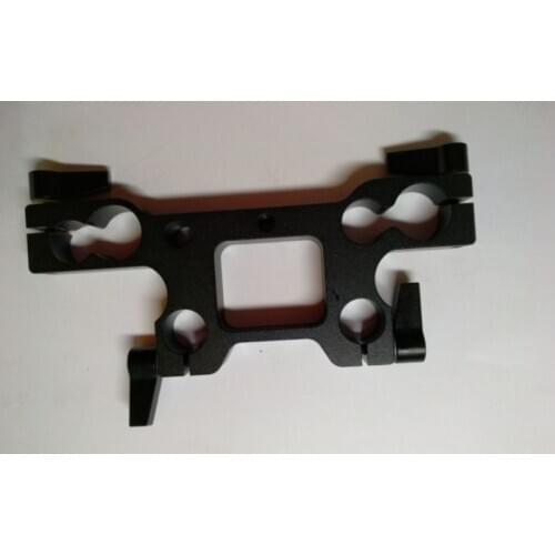 15mm 19mm Rod Adapter Clamp Rail Block fr Light Weight Studio Support Rail Rig