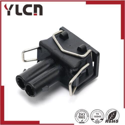 Free Shipping 2 Pin black female electrical waterproof wire harness auto connector for 357972752/ 357 972 752