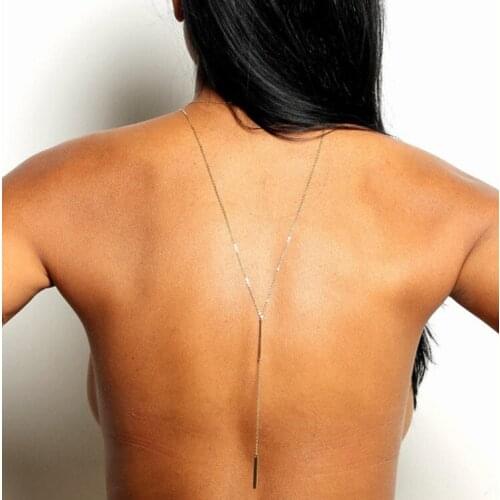 Body Chain Waist Chain For Women Sexy Street Shooting Simple Snake Necklace Dress Beach Bikini Bra Harness Belly Chain