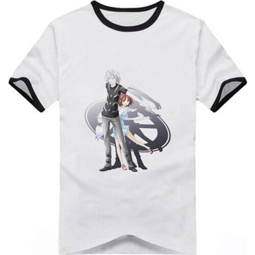 New Anime Toaru Kagaku no Accelerator T-shirt cartoon role Accelerator Last Order Men Women Casual tshirt short sleeve print Tee