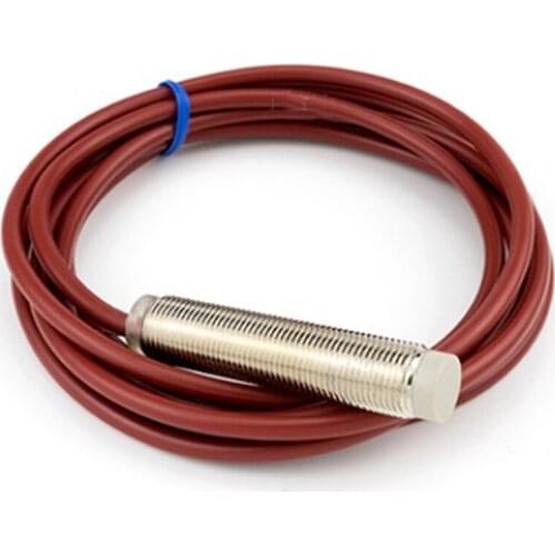 M12 Circular high temperature resistance 120 degree proximity switch sensor three wire NPN Normally open metal induction switch