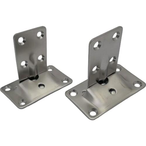 Marine Stainless Steel 304 Table Bracket Set Removable Multiple Usage for House Boat Marine Accessory