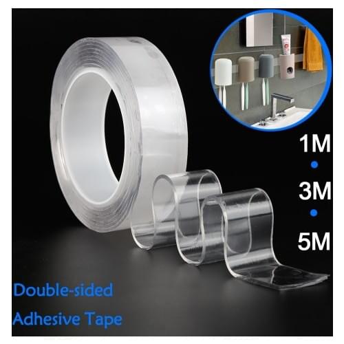 Nano magic tape Double Sided Tape No Traceless Trace tape Acrylic Multifunction Reusable Waterproof Adhesive Tape