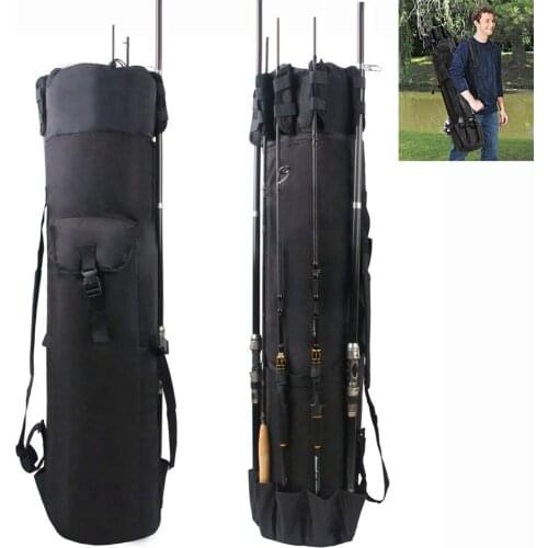 New Arrival Multifunction Portable Tackle Tools Fishing Storage Bag Nylon Large Fishing Bags Fishing Rod Bag Case Fishing Bag