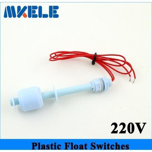 PP Plastic material MK-PFS10010 220V Water Level Liquid Sensor Float Switch
