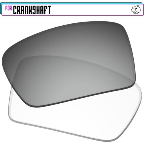 EZReplace Polarized Replacement Lenses for - Oakley Crankshaft Sunglasses - Eclipse Photochromic