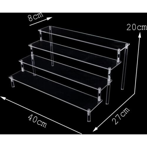 Removable Action Figure Stand Acrylic Display Storage Holder Cabinet Rack Shelf Tools For Jewelry Showcase Anime Figurnie Toy