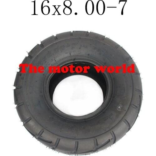 Newest Good Quality Multi-style and Multi-pattern 16x8.00-7 ATV Tire Fit for ATV 50CC,90CC,70CC,110CC,125CC Outer Tubeless Tyre