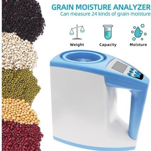 LDS-1G Grain Moisture Meter Corn Humidity Tester Corn Humidity Detector Wheat Moisture Gauge Rice Test Tool 39%OFF