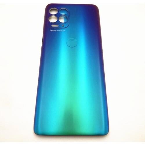 For Motorola Moto G100 XT2125 Back Cover Battery Case Rear Housing Cover Replacement Parts +Adhesive Sticker